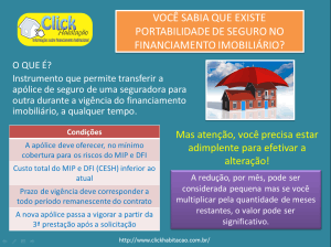 seus seguros artigos  : Você sabia que pode fazer portabilidade de seguro no financiamento habitacional?